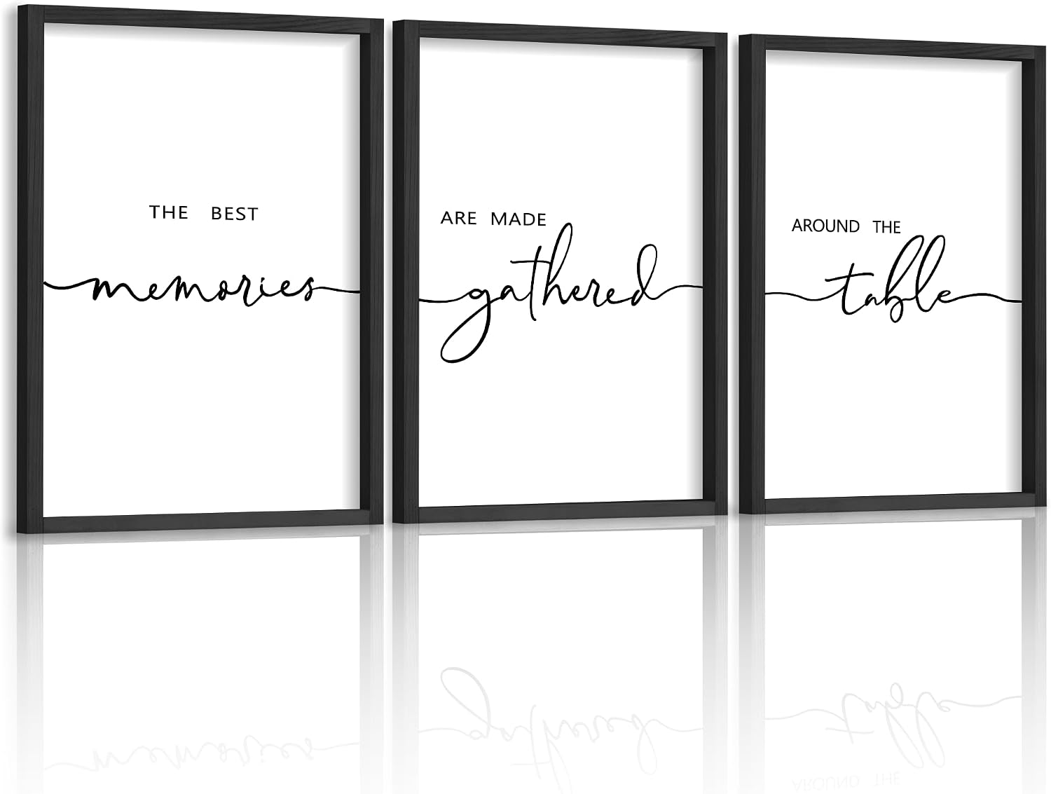 Houmury Set of 3 Framed Wall Art, Farmhouse Wall Decor 11