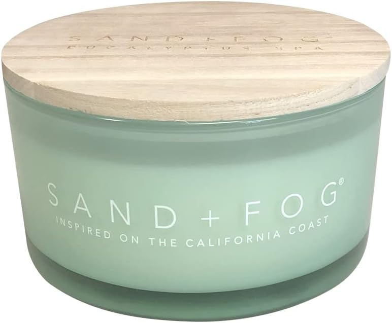 Sand + Fog Scented Candle, Eucalyptus Spa