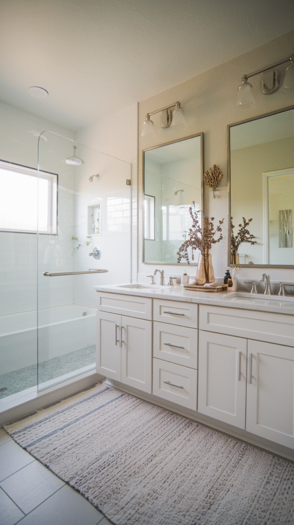 Clear vision guiding the start of a bathroom remodel plan