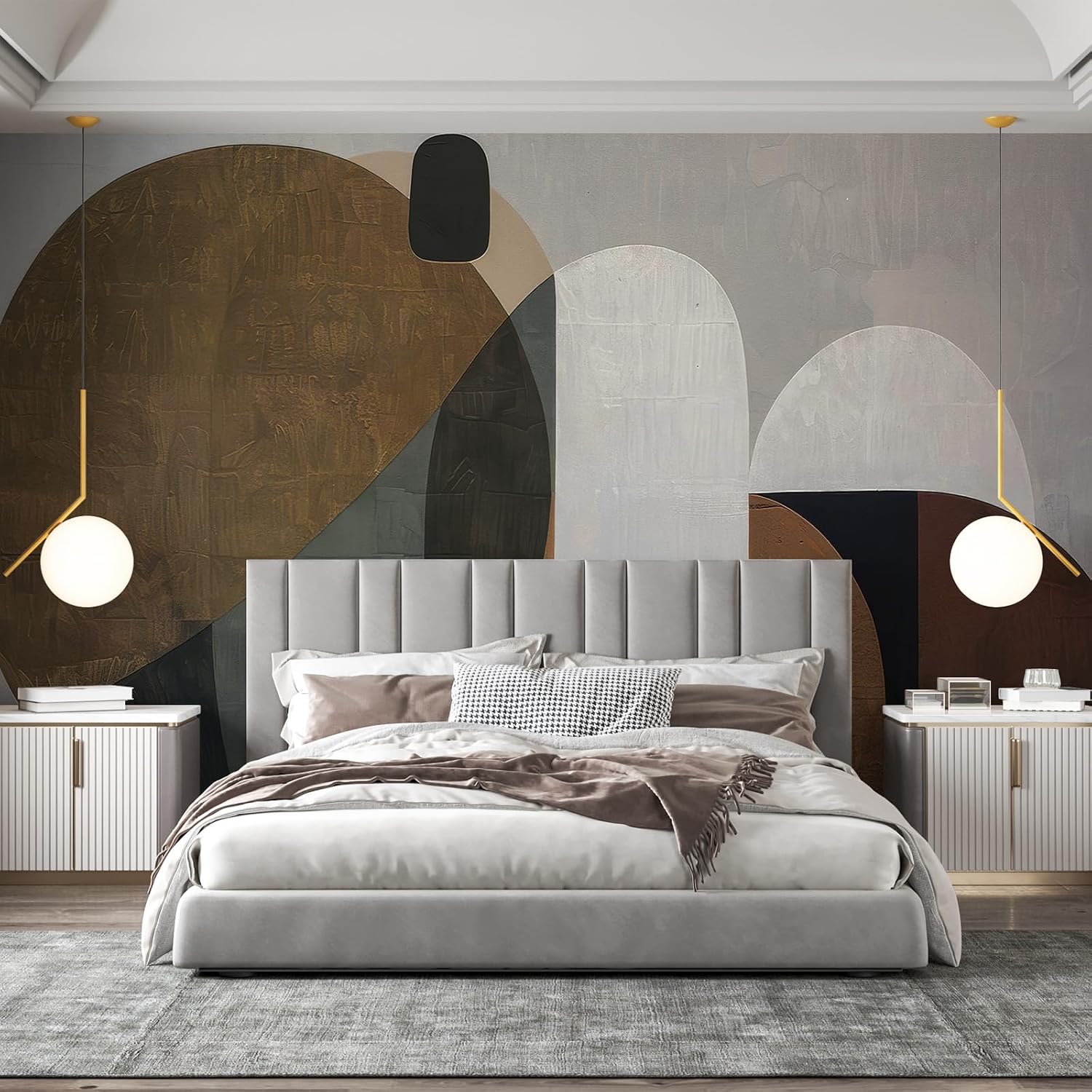 Zeeko Modern Abstract Geometrical Wall Murals Peel and Stick 148
