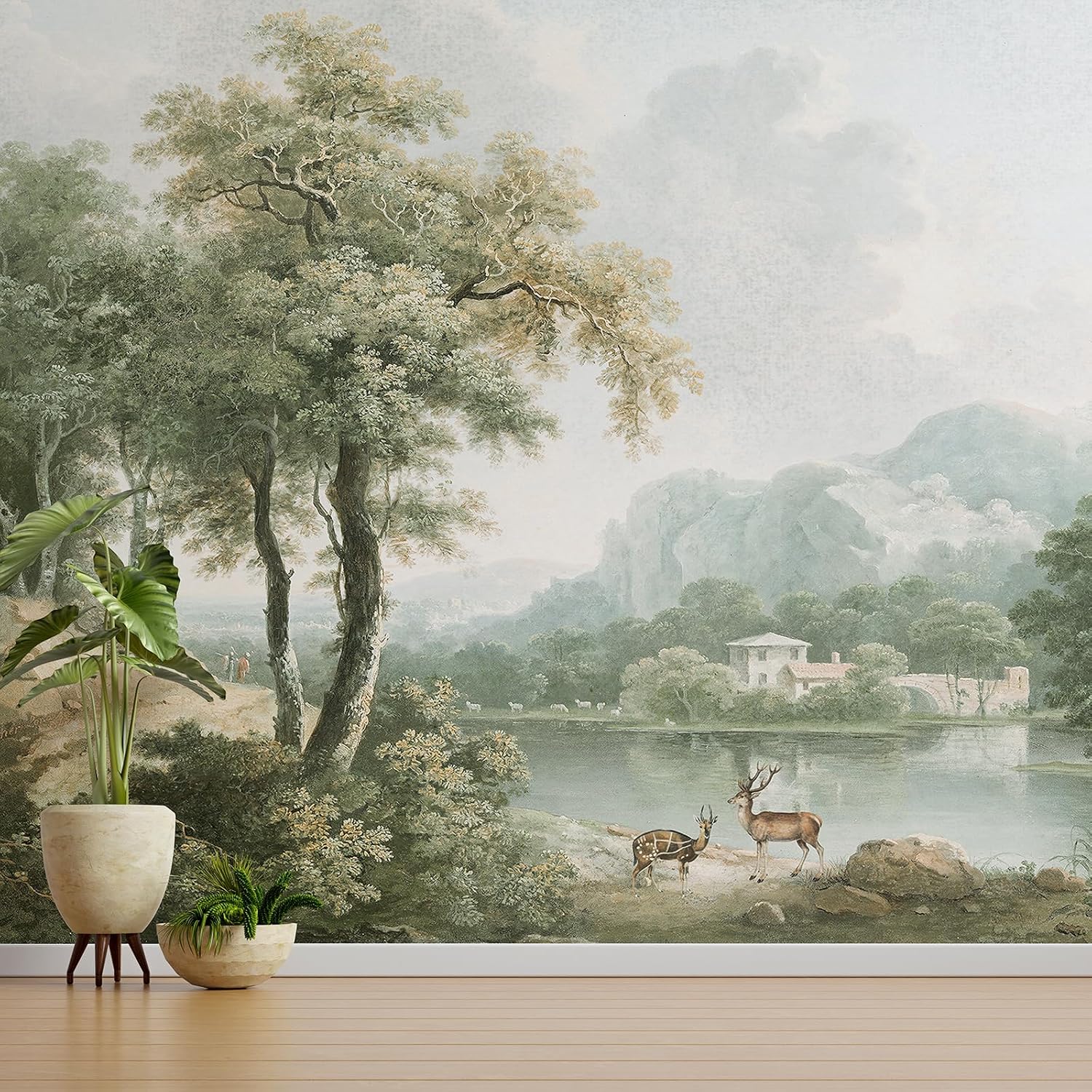 Vintage Forest Wall Mural Peel and Stick 133
