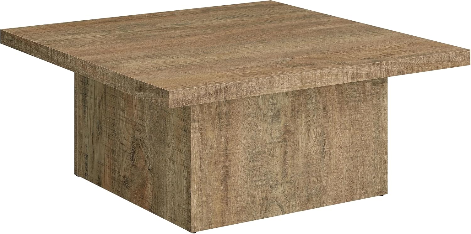 Coaster Devar 35.5-Inch Square Mango Wood Coffee Table