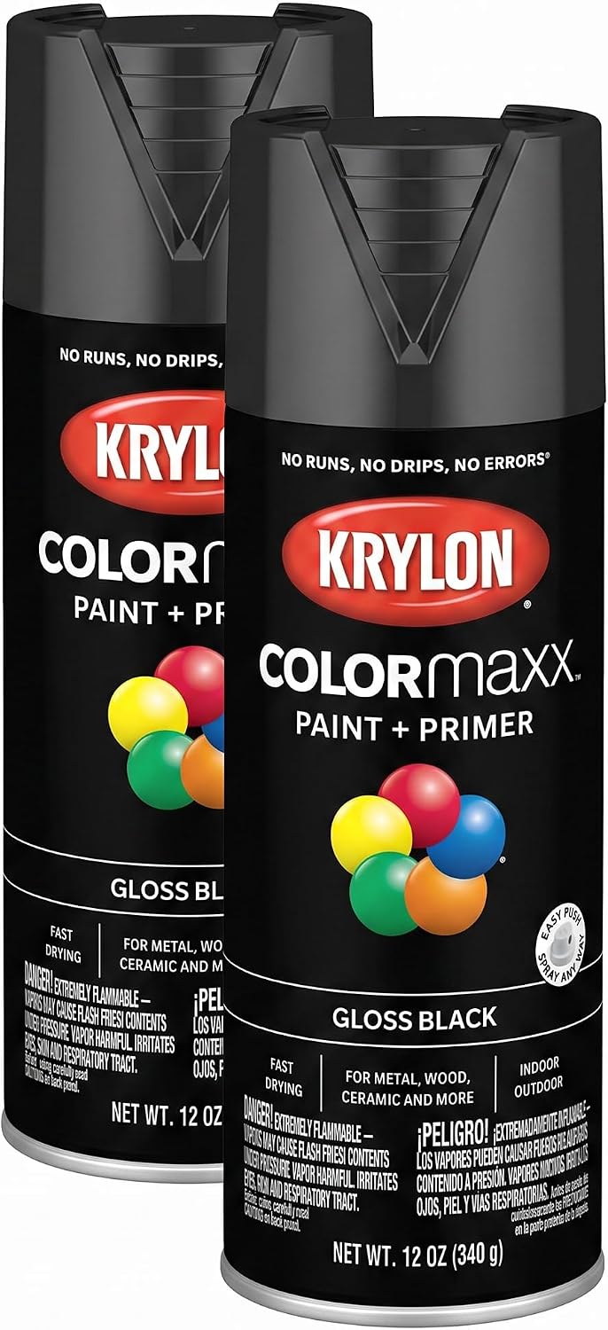 Krylon COLORmaxx Spray Paint and Primer, Indoor/Outdoor