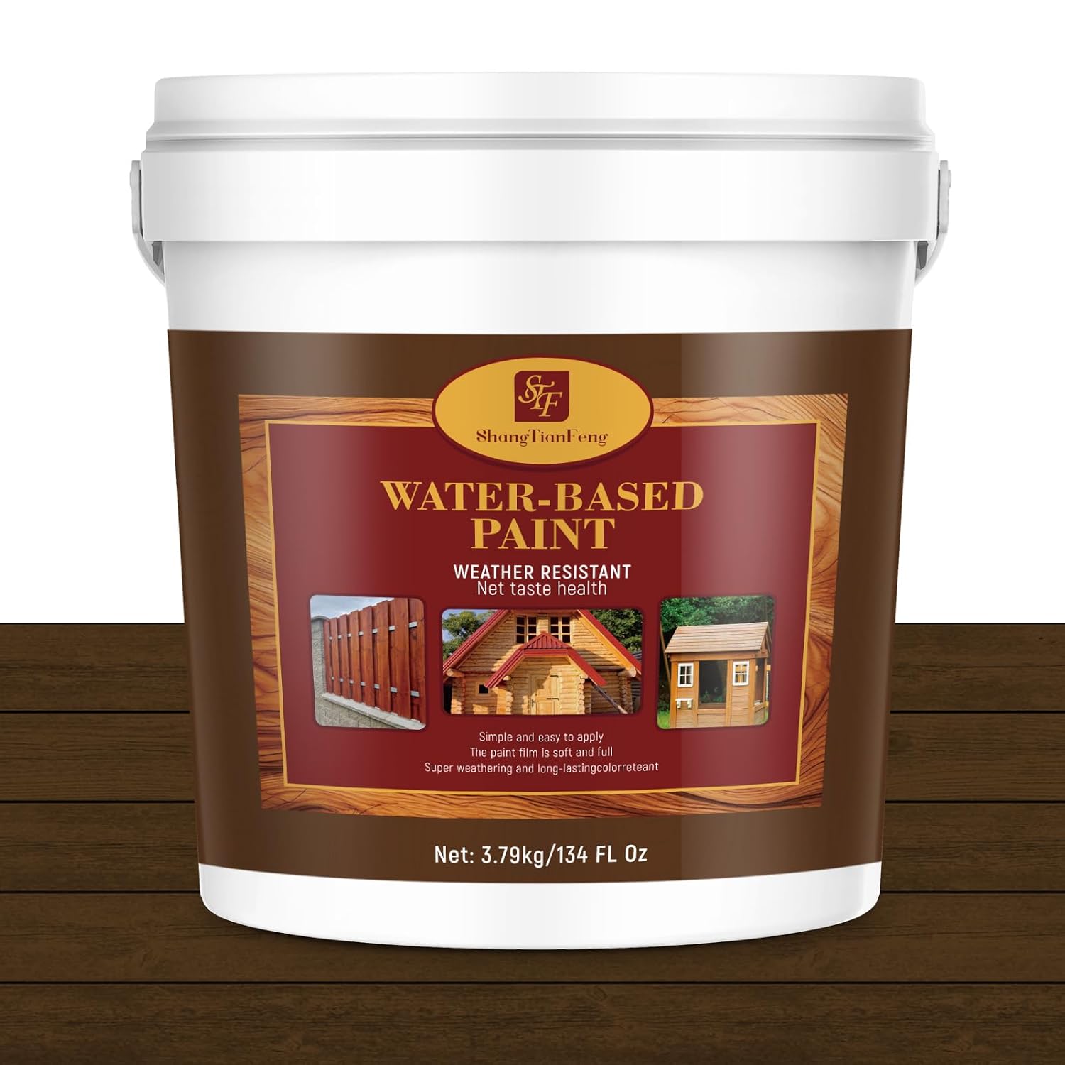 All-in-One Wood Stain, Sealer and Preservative for Decks and Fences, 1 Gallon