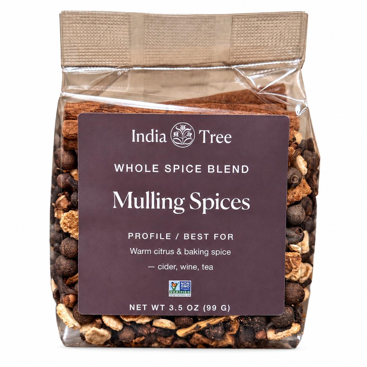 India Tree Mulling Spices for Cider and Wine, 4 oz