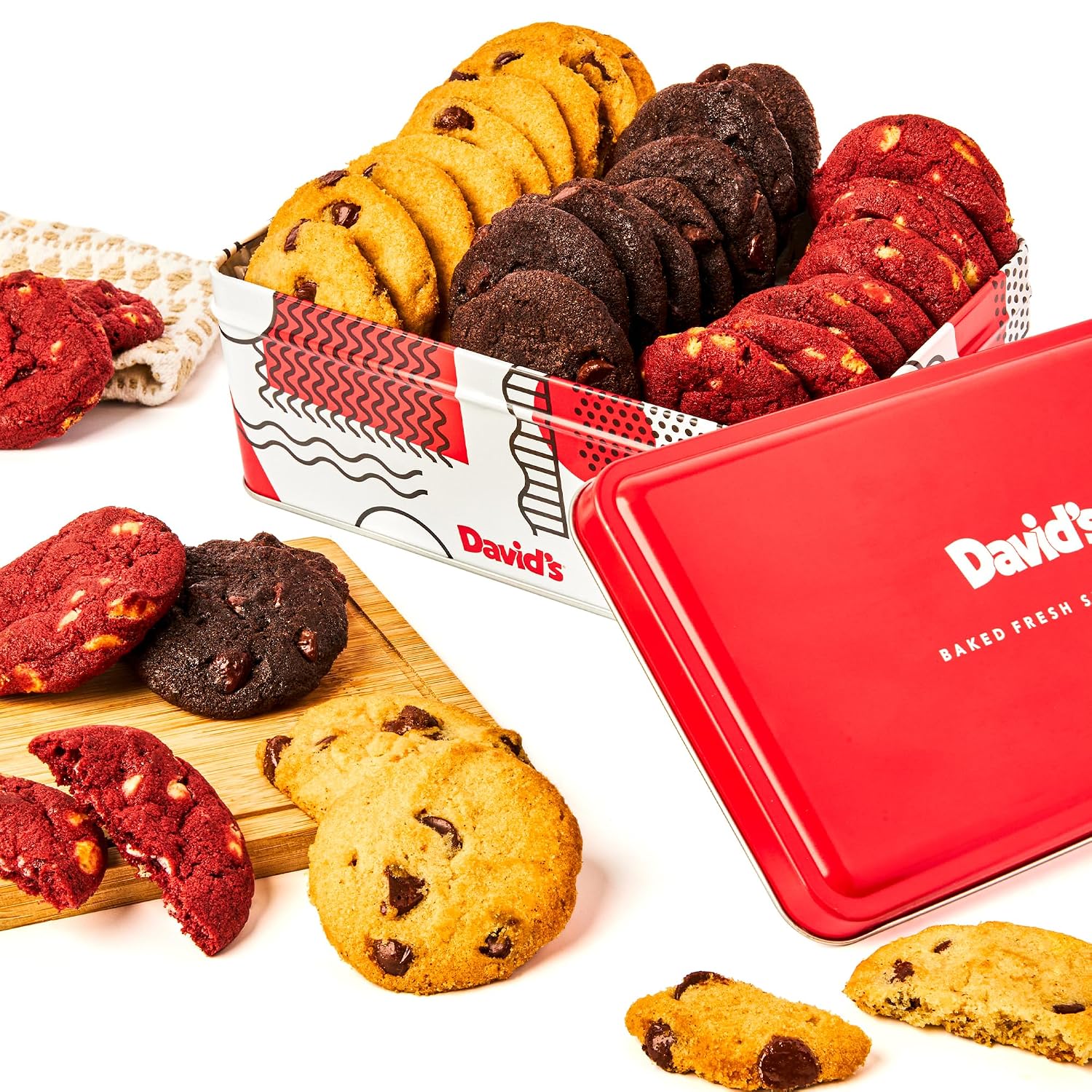 David's Cookies Fresh-Baked Assorted Mini Cookie Gift Basket