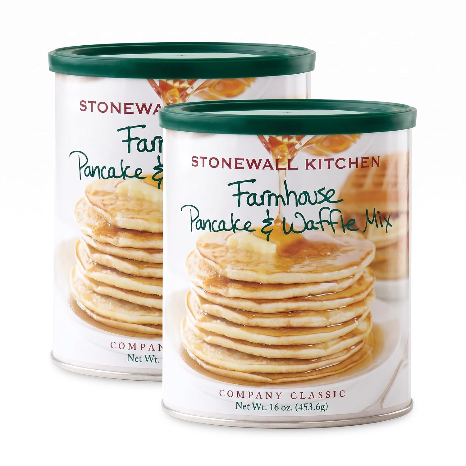 Stonewall Kitchen Farmhouse Pancake and Waffle Mix, 16 oz, Pack of 2