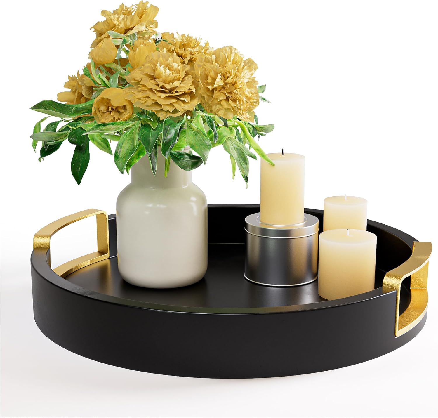 Round Decorative Tray, 12