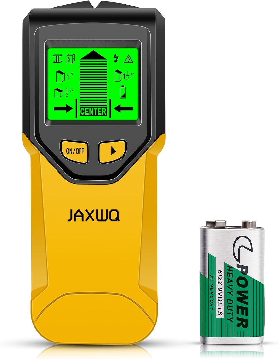 JAXWQ Stud Finder, Wood and Metal Stud Detector, Live Wire Detection