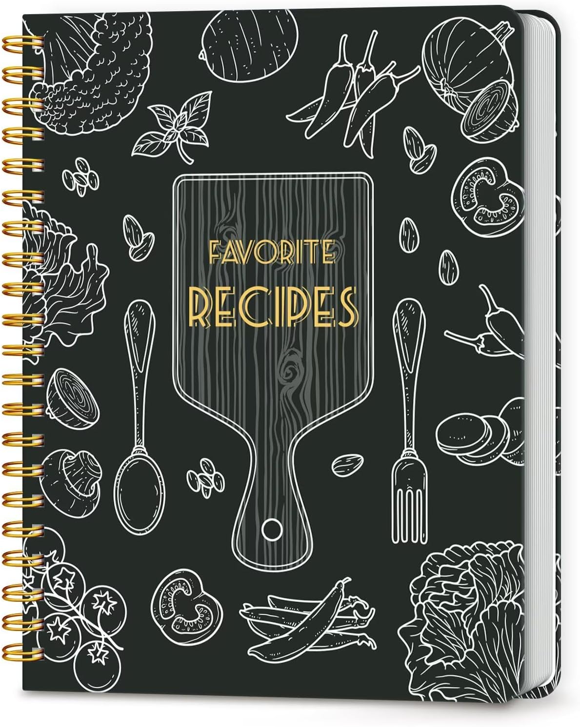 Blank Recipe Book Journal to Write in Your Own Recipes, 140 Recipes
