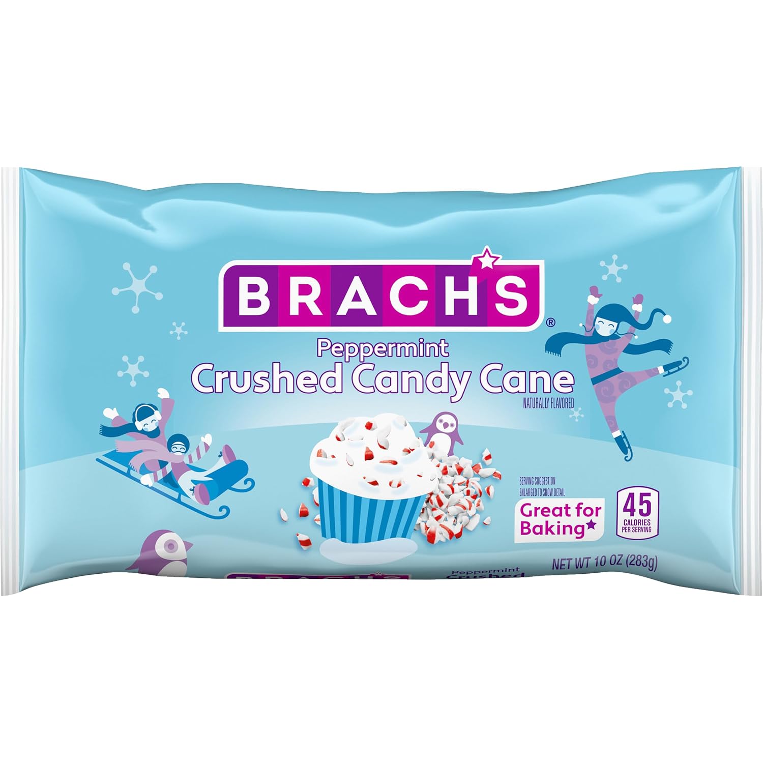 Brach's Peppermint Crushed Candy Cane Pieces, 10 oz