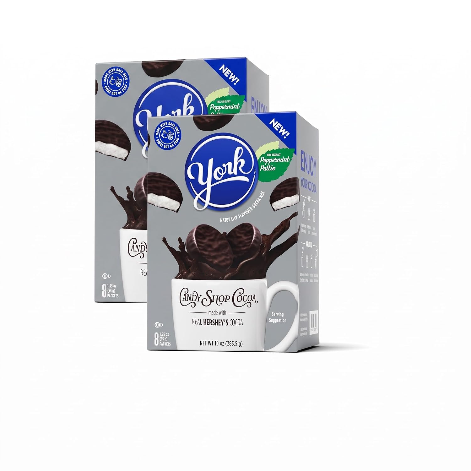 York Peppermint Pattie Hot Cocoa Mix, Candy Shop Cocoa