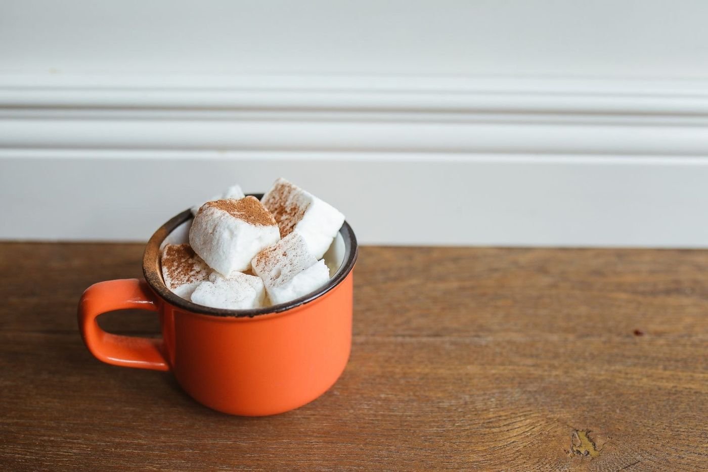 Delicious DIY hot cocoa bar styled for a cozy winter treat
