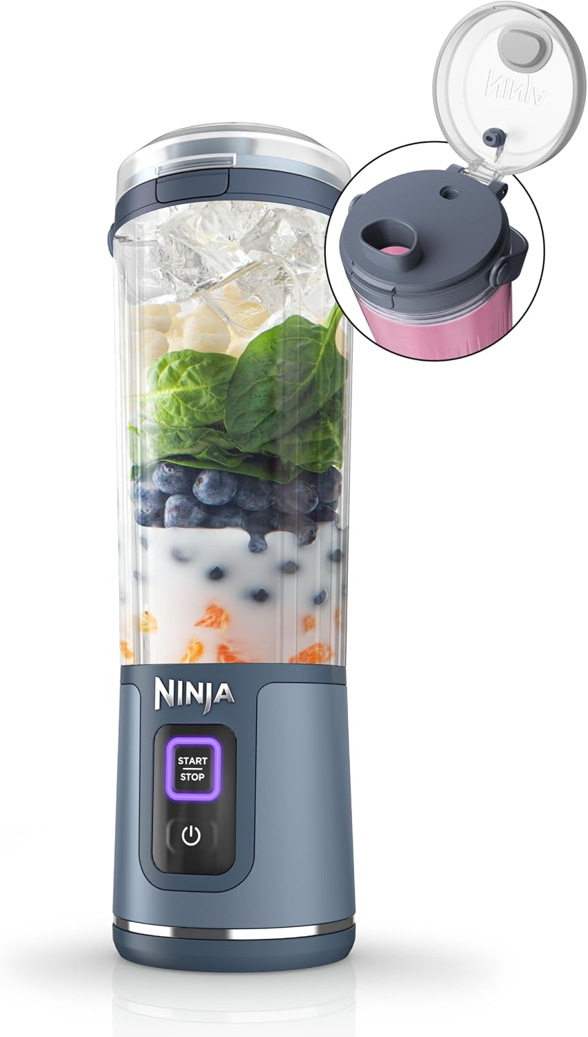Ninja BC151NV Blast Portable Blender, Cordless, 18 oz