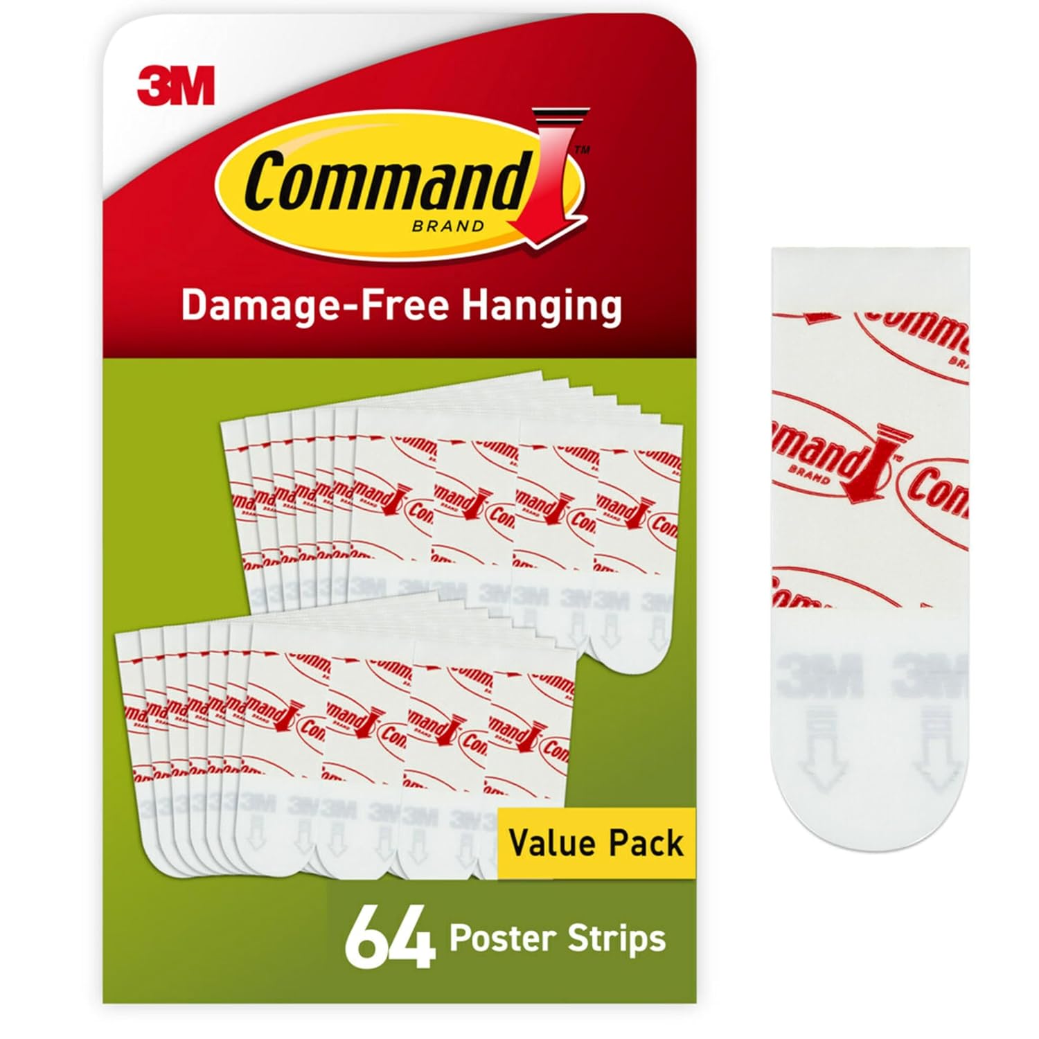 Command Poster Strips, 64 Strips