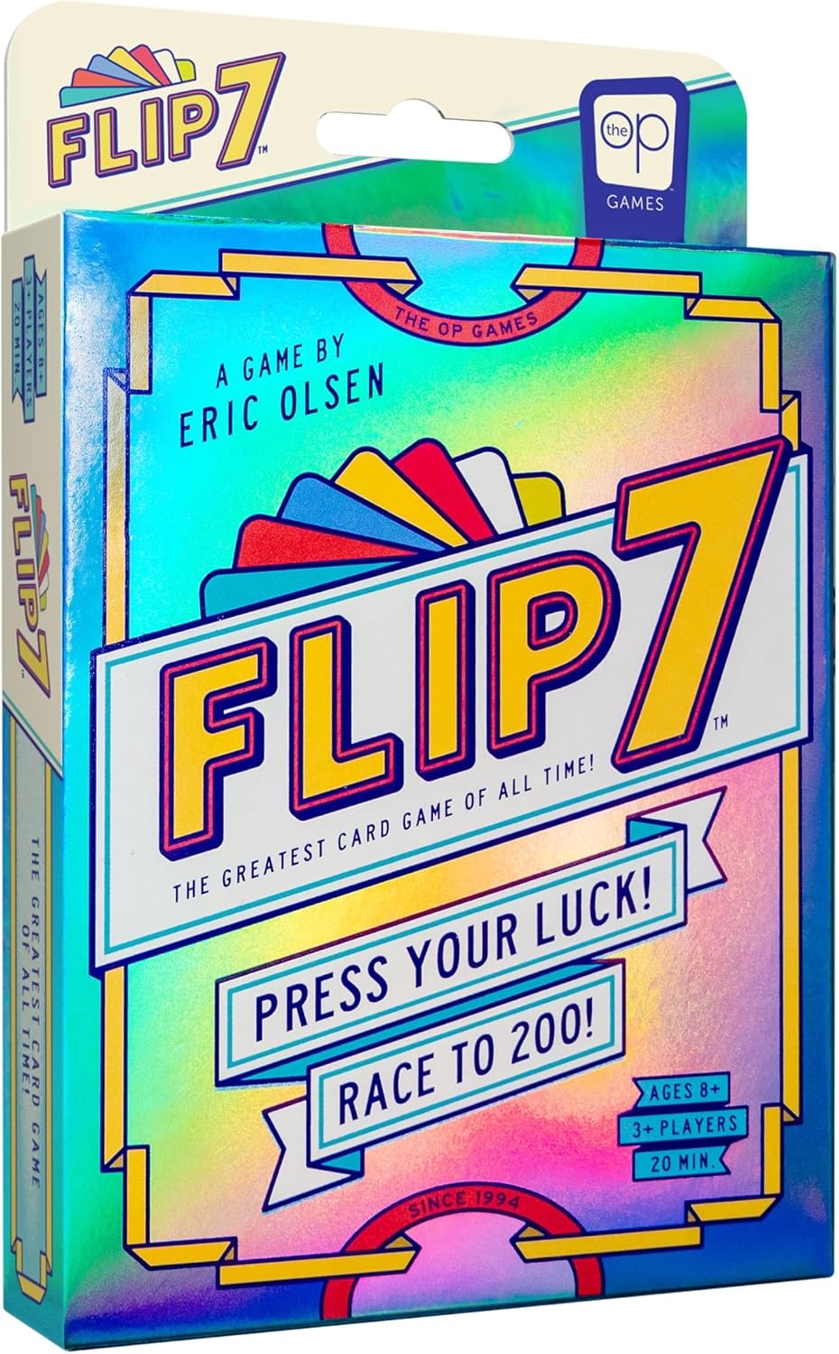 USAOPOLY Flip 7 Card Game, Press Your Luck Strategy