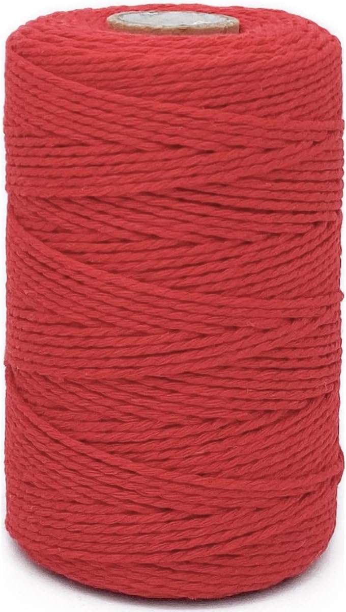 Cotton Twine String, 500 Feet, for Crafts and Gift Wrapping