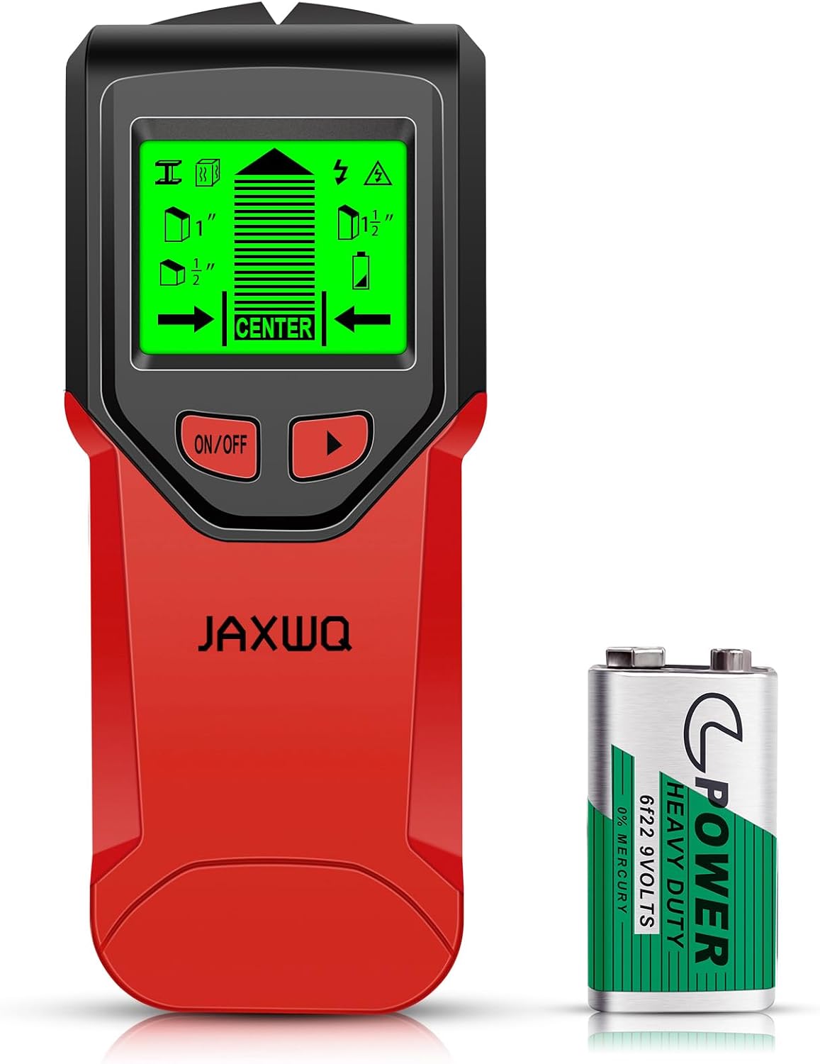 JAXWQ Stud Finder, Wood and Metal Stud Detector, Live Wire Detection
