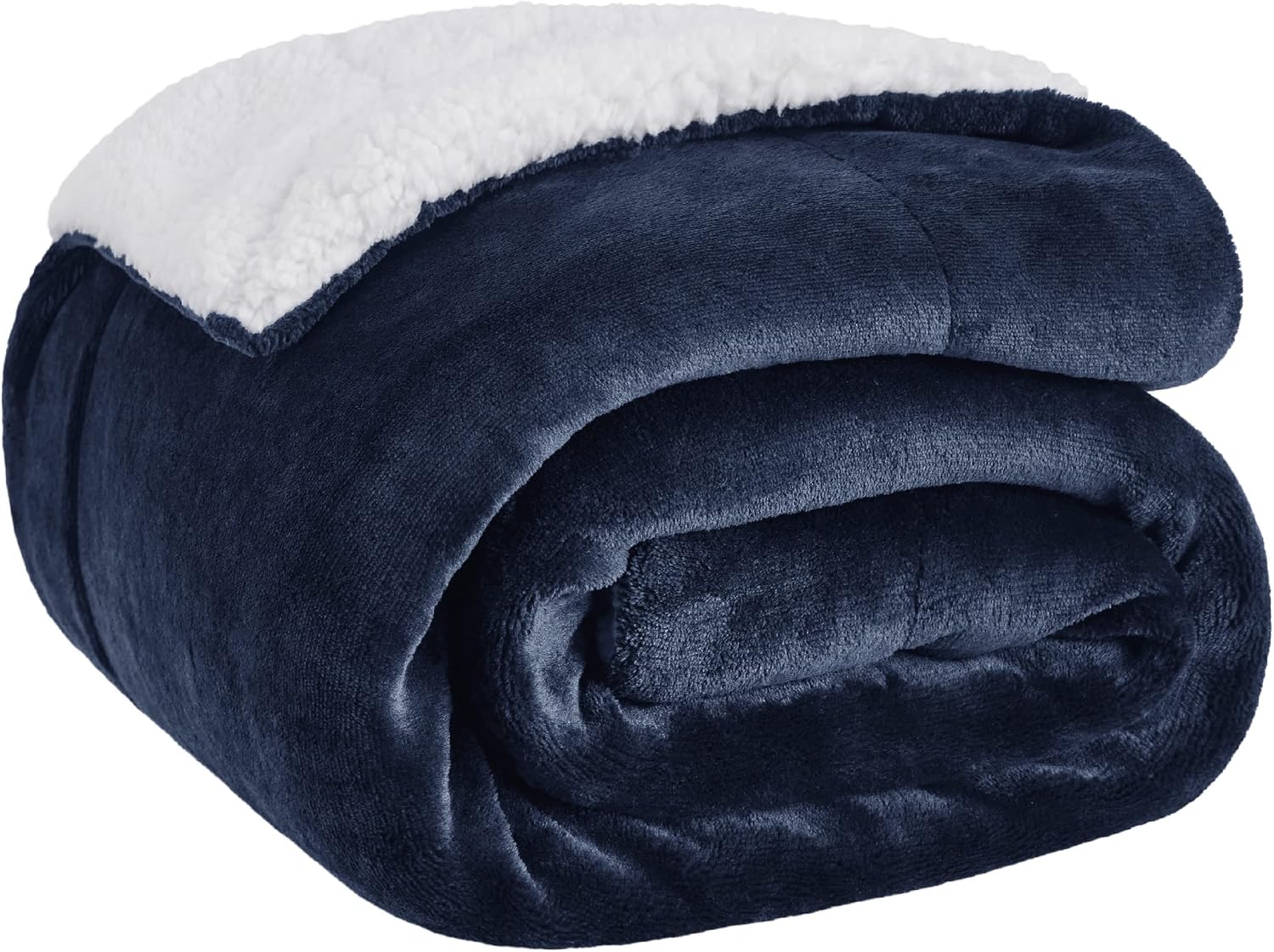 Bedsure GentleSoft Sherpa Fleece Throw Blanket for Couch