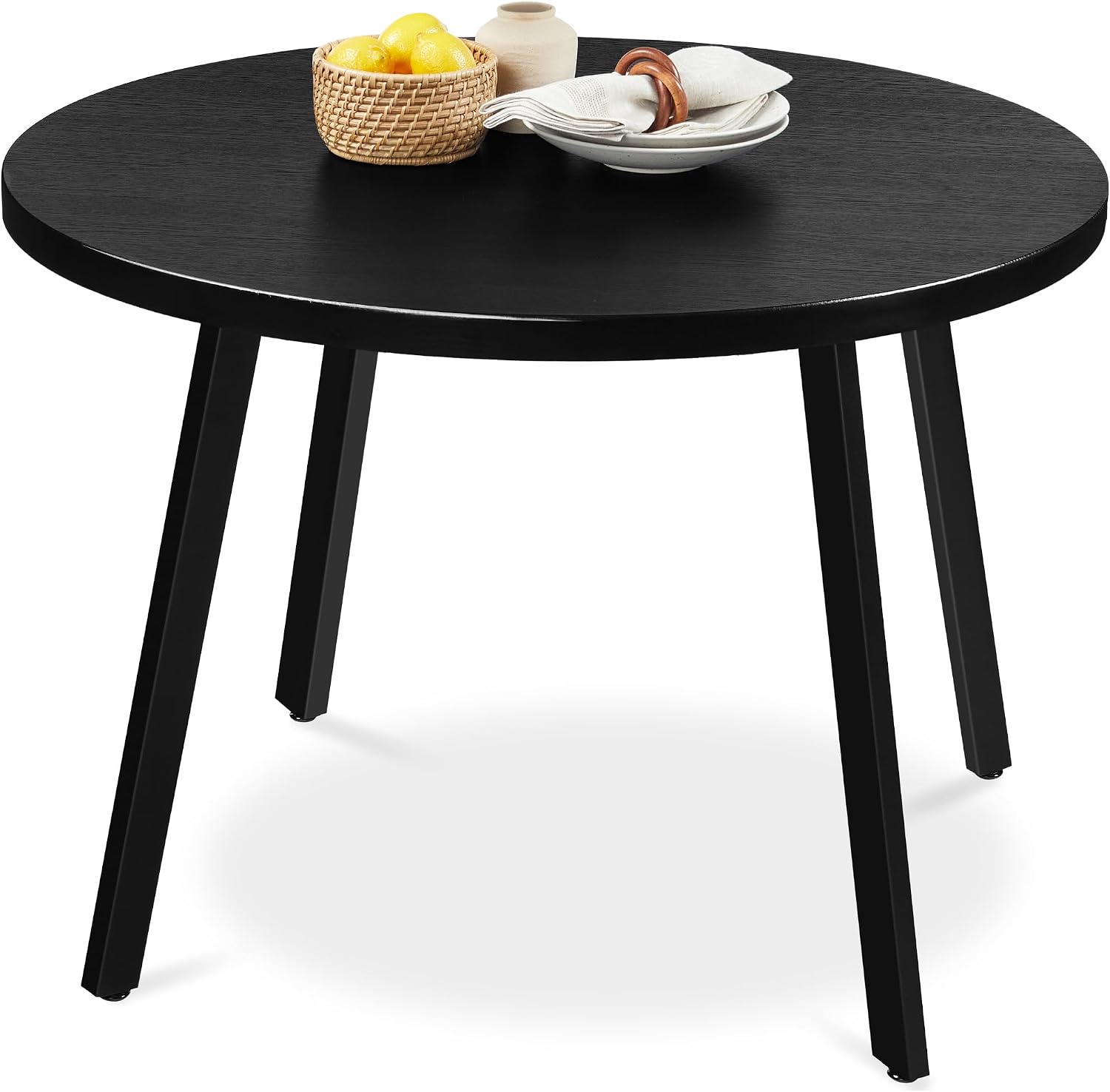 Best Choice Products 35.5 Inch Mid-Century Modern Round Dining Table