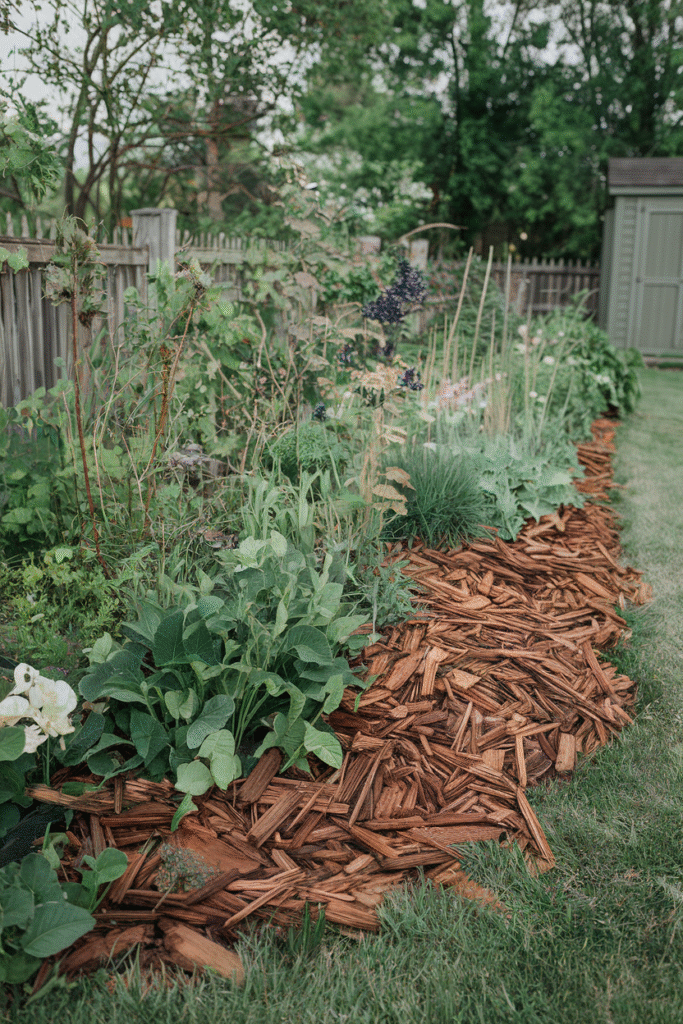Choosing the right edging style to match the garden's character