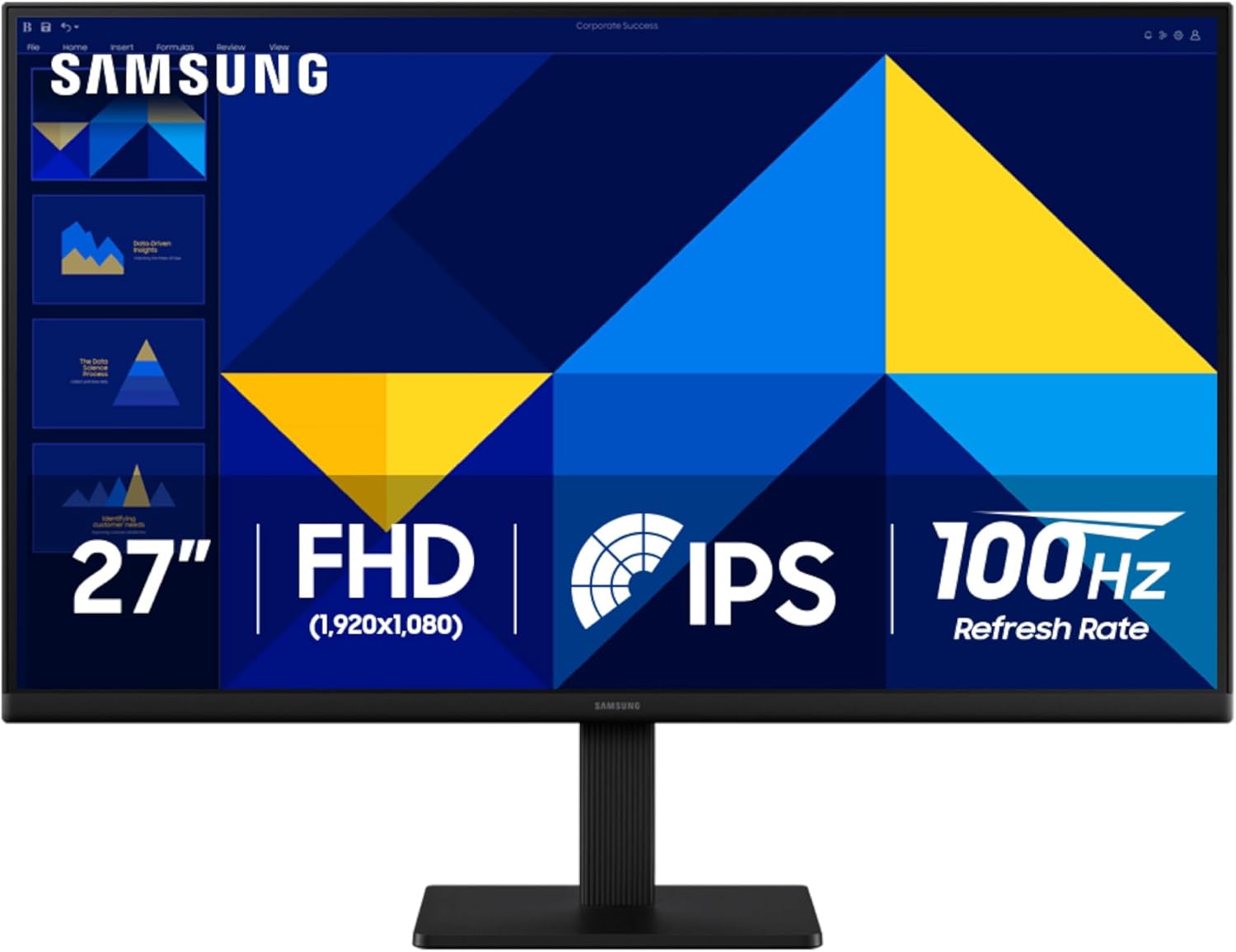 Samsung 27 Inch S30GD Essential Monitor with IPS Panel, 100Hz