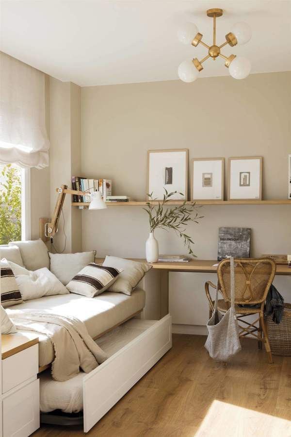 Multipurpose furniture maximizing a guest room's everyday use