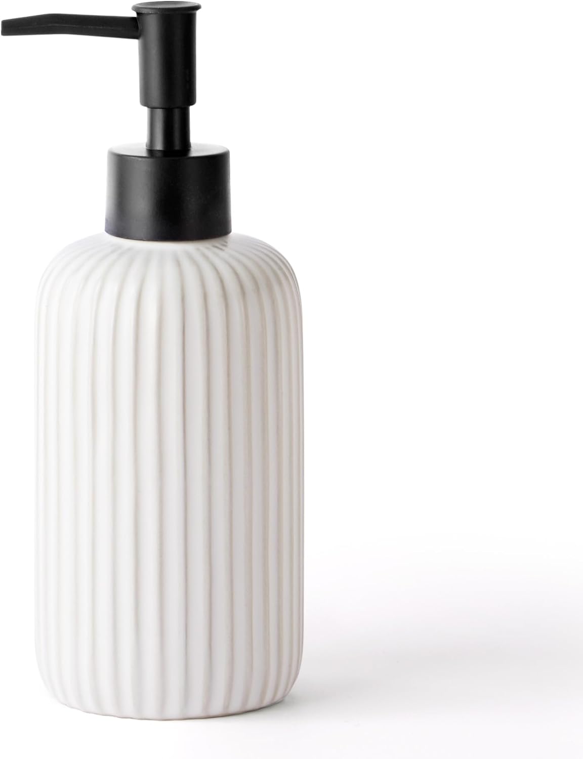 Ceramic Hand Soap Dispenser for Bathroom, 15 Oz, Refillable