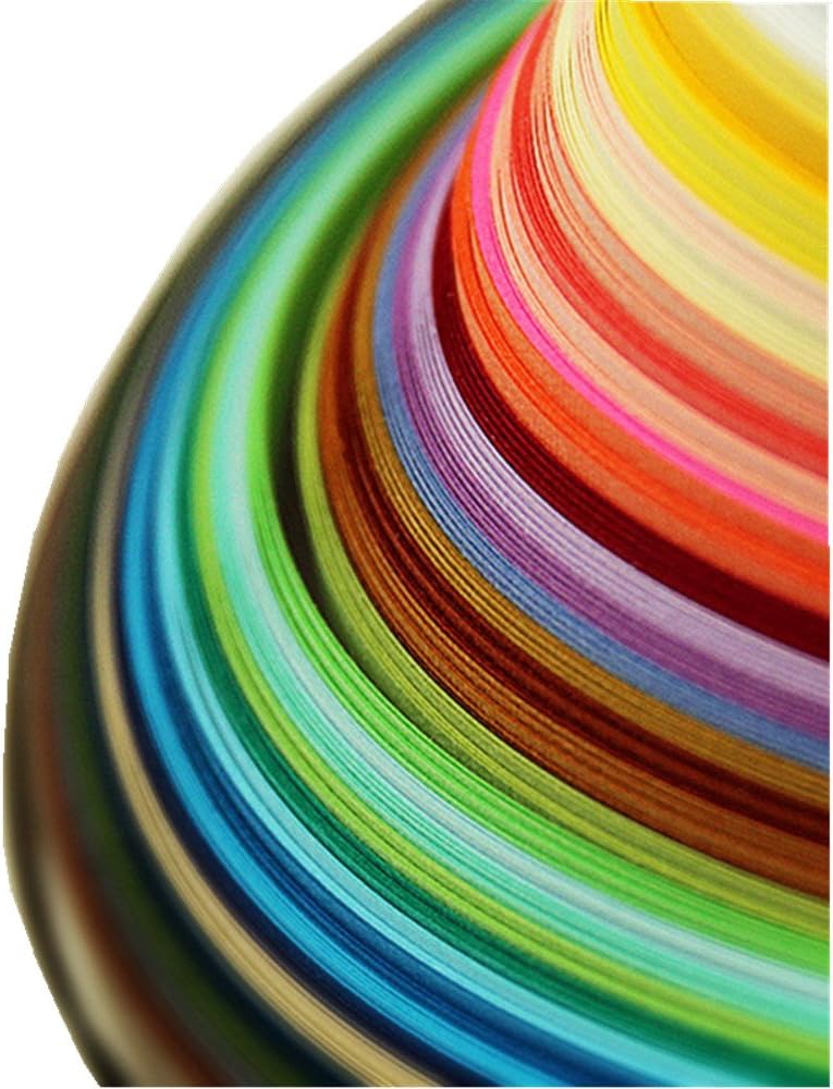 IMISNO Paper Quilling Strips Set, 1040 Strips, 26 Colors