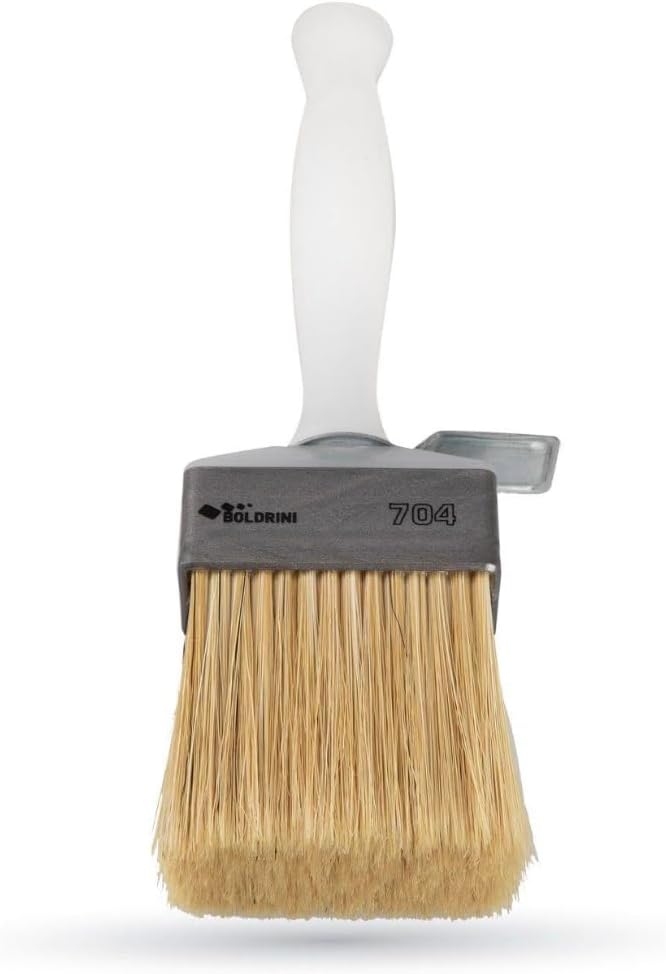 Meoded Limewash Brush, Professional Crosshatch Brush for Mineral Paints