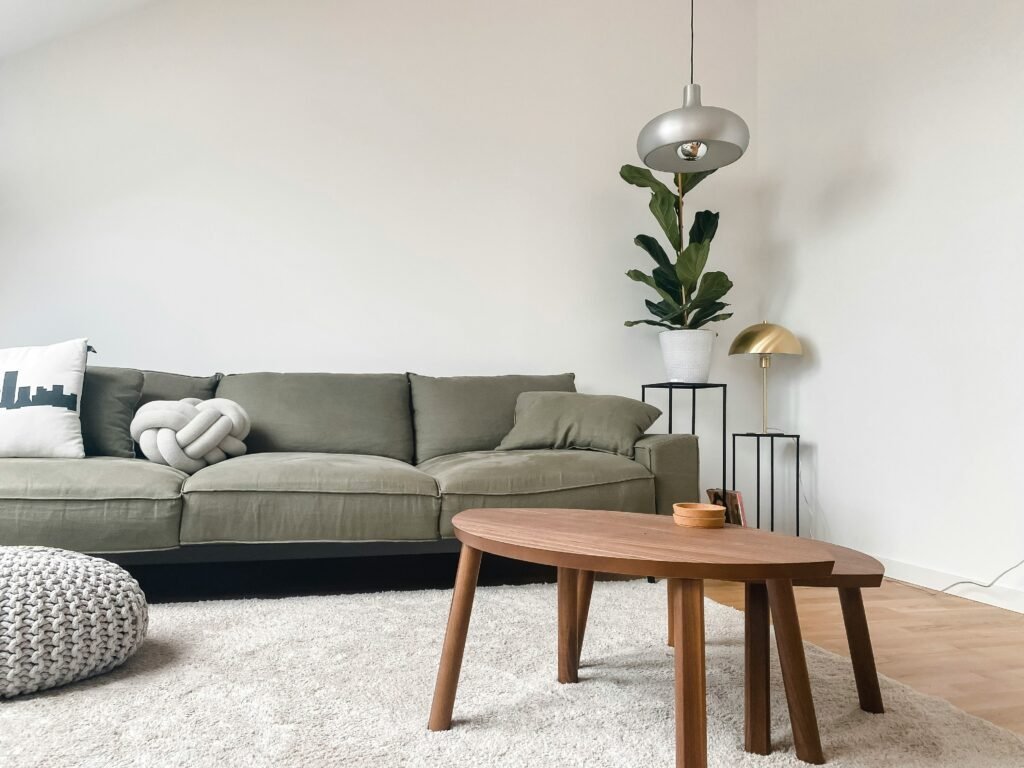 Comfortable, elegant furniture chosen for daily enjoyment