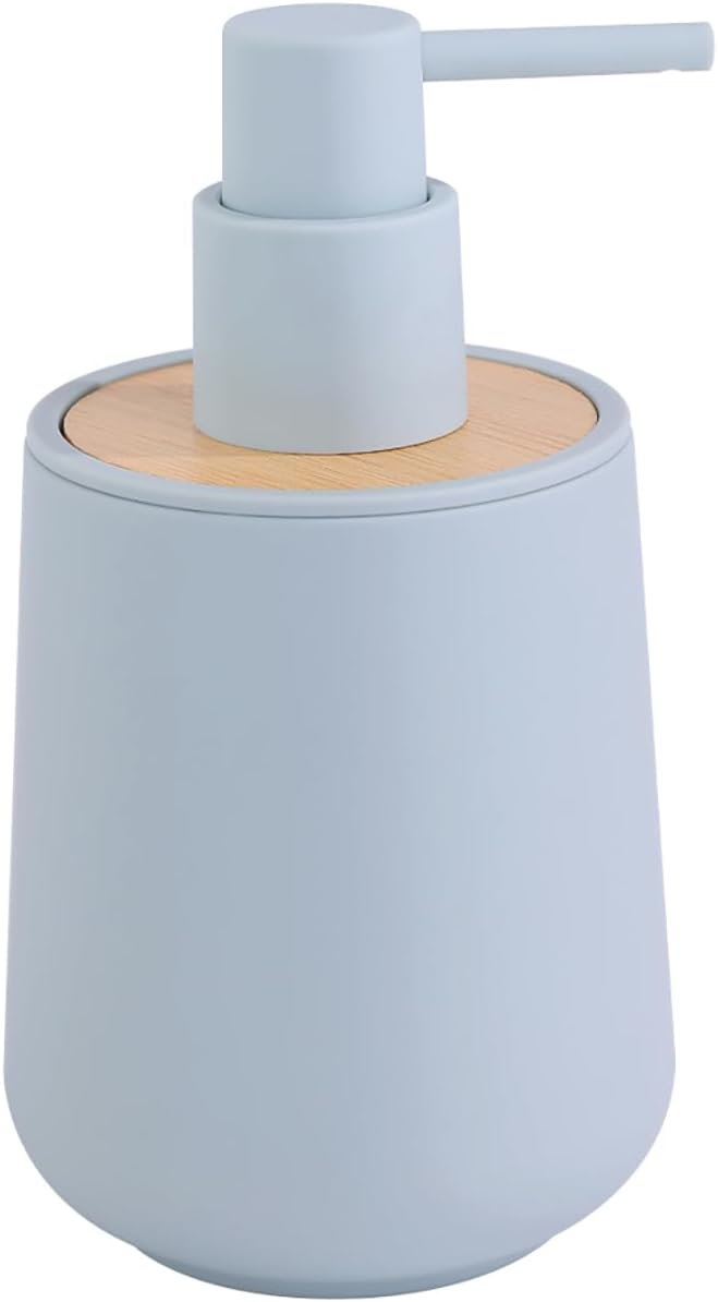 Morandi Blue Soap Dispenser for Bathroom and Kitchen, Lotion Bottle