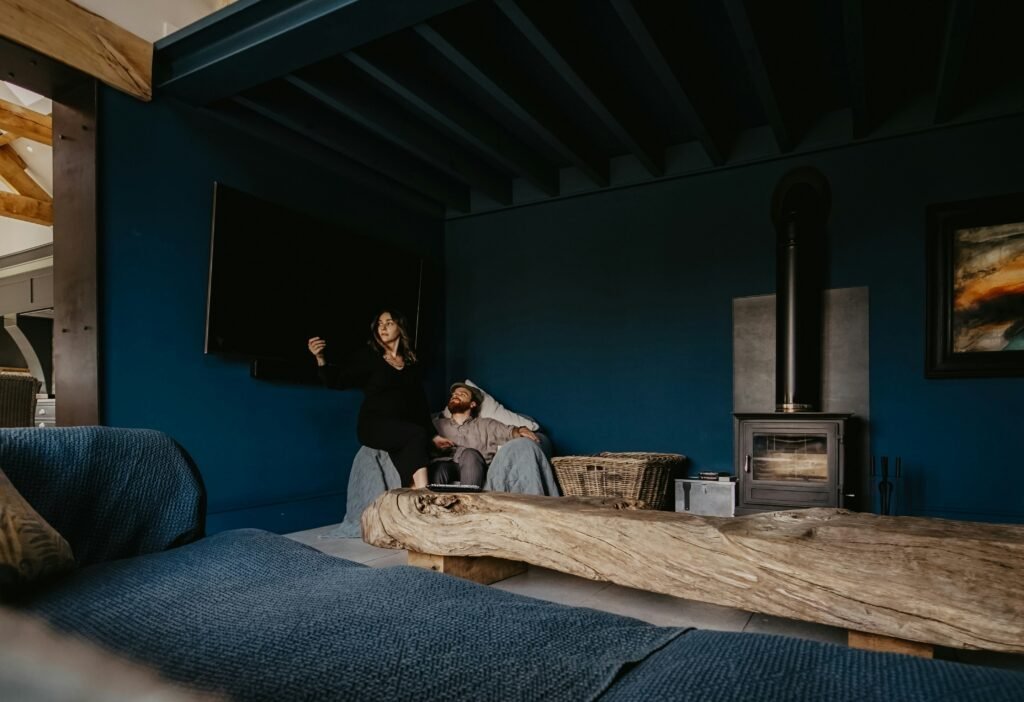 The psychological calm created by a well-designed moody space
