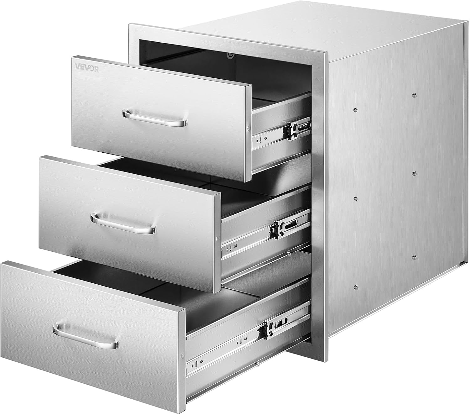VEVOR Outdoor Kitchen Drawers, 18.1 x 23.2 Inch, Stainless Steel