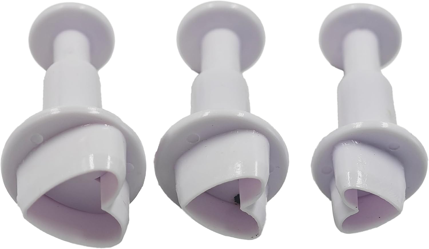 pson Plunger Cookie Cutter Set of 3, Mini Shapes for Baking and Decorating