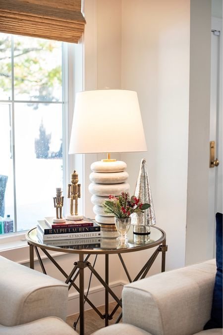 Small potted plant styled on a side table for a fresh look