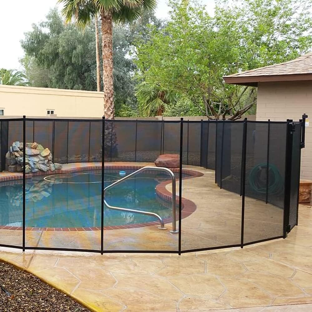 VINGLI Pool Safety Fence, 4 Ft x 108 Ft, for Inground Pools