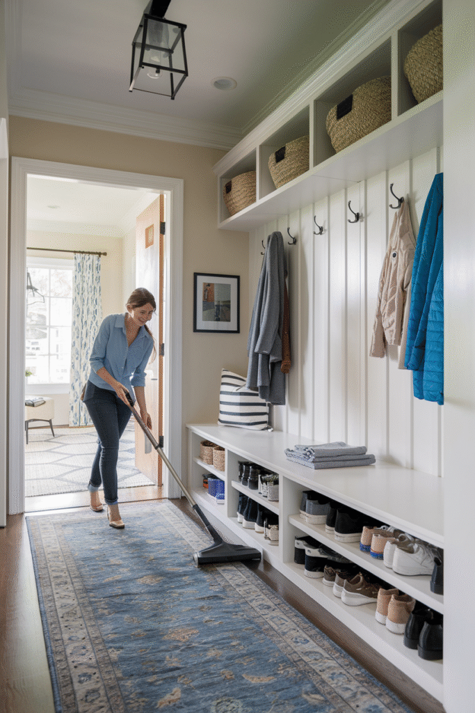 Simple maintenance habits keeping a small entrance looking sharp