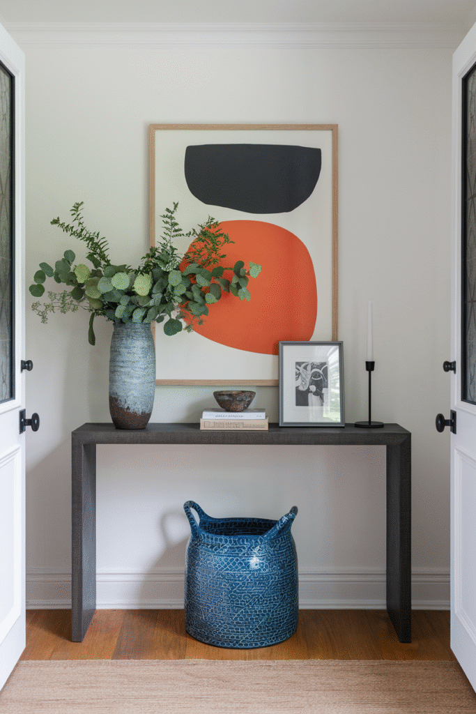 Effortless styling achieved through careful small-space planning