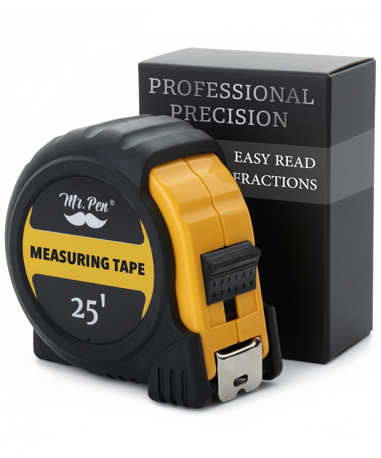 Mr. Pen Retractable Tape Measure, 25 Ft, Easy Read