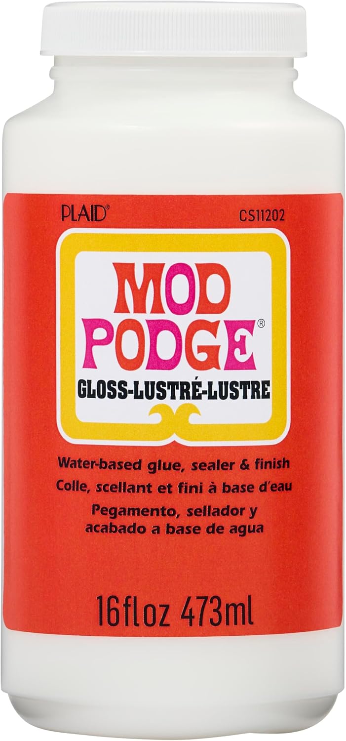 Mod Podge Gloss Sealer, Glue and Finish, 16 oz