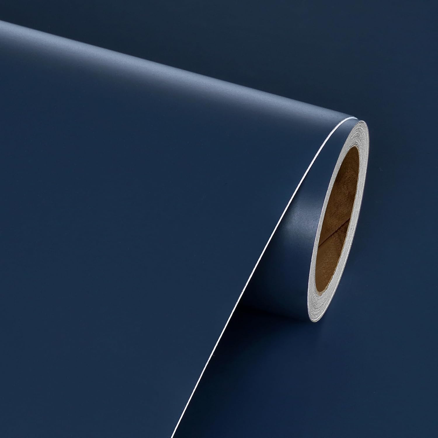 Livelynine Royal Blue Peel and Stick Wallpaper, Dark Blue Contact Paper