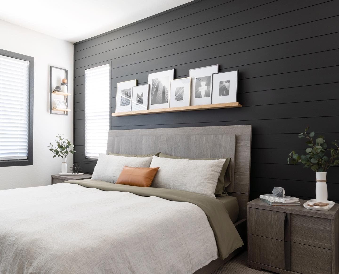 Real Wood Wall Planks, 5 Inch White Shiplap Panels, Peel and Stick, 10 Pack, 12.5 Sq Ft